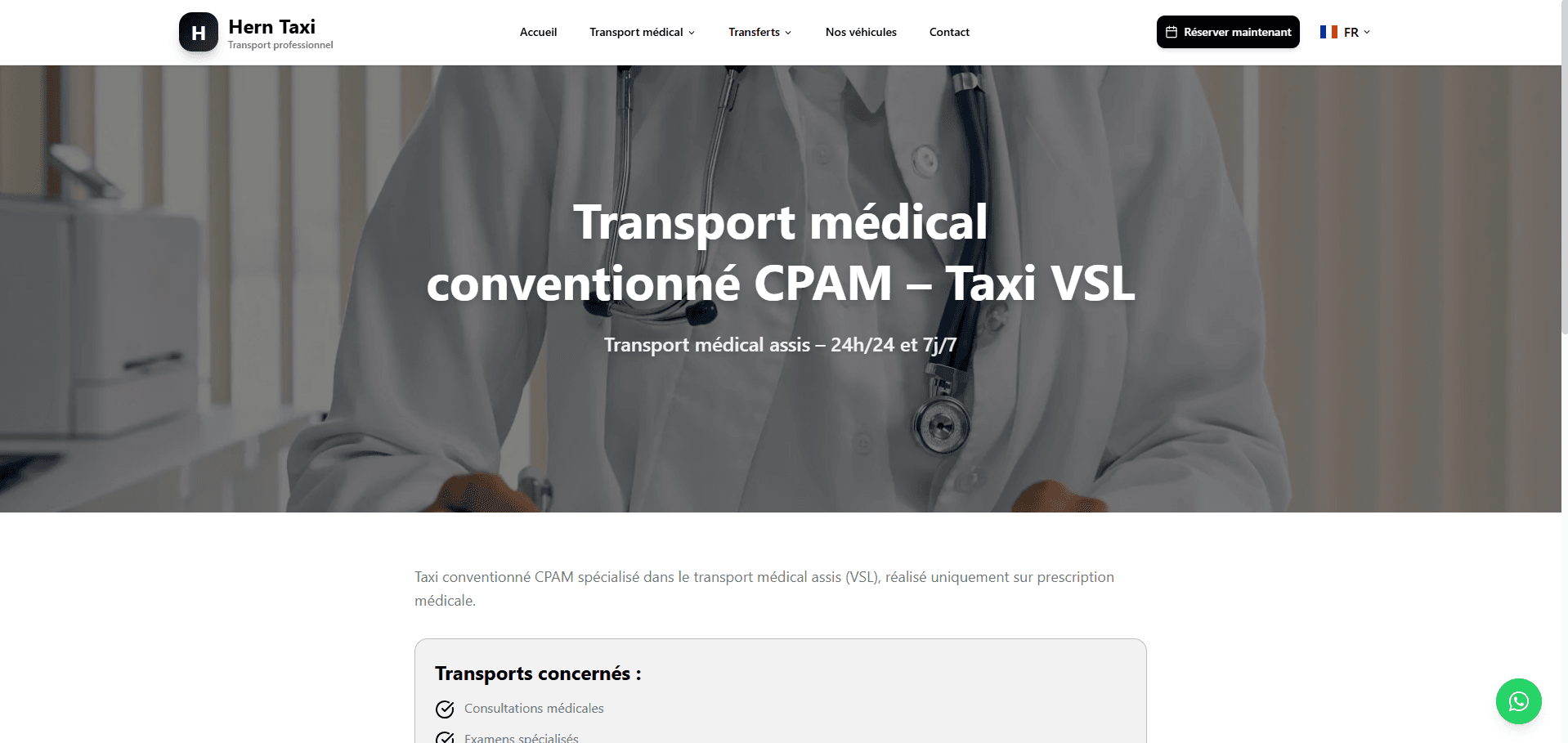 HernTaxi - Transport CPAM