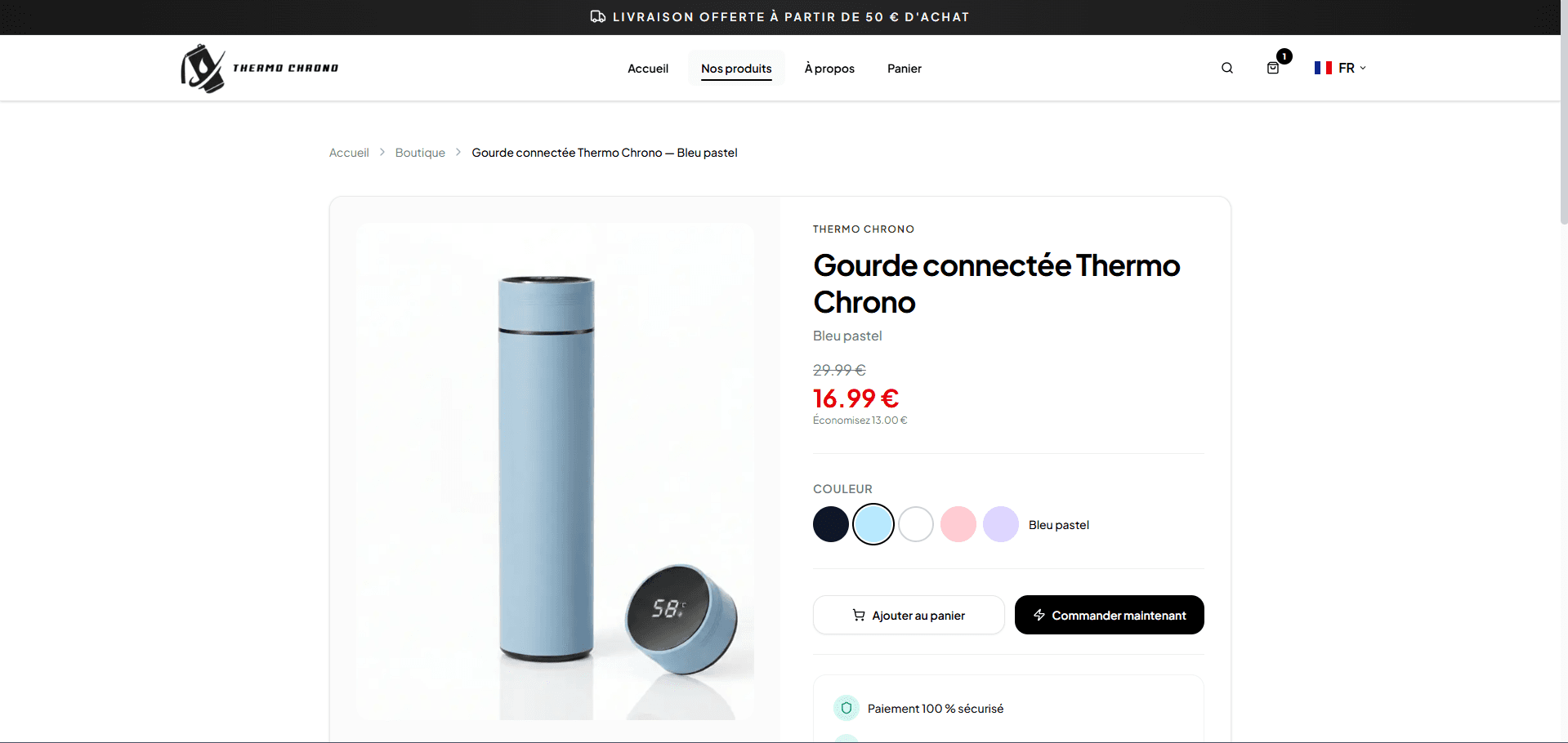 ThermoChron - Fiche produit