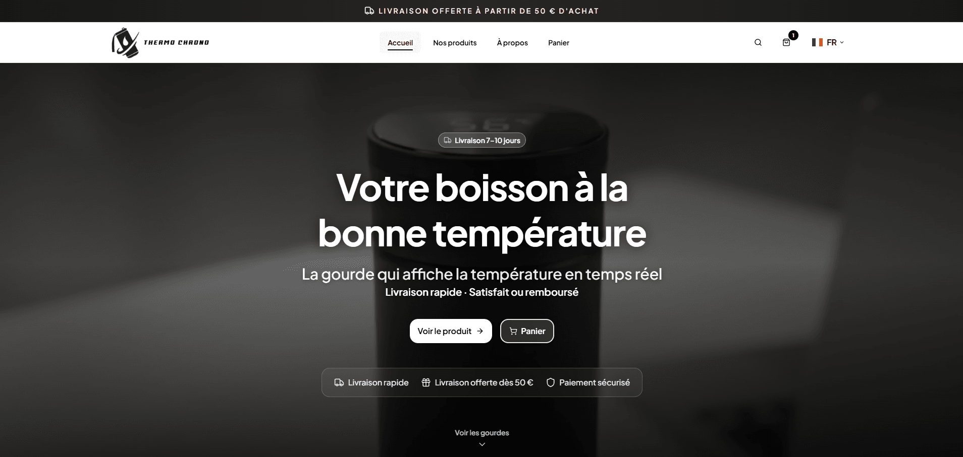 ThermoChron - Page d'accueil